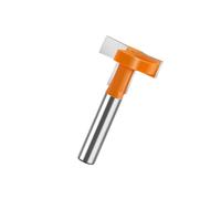 8mm Shank T-Slot Milling Straight Edged Slotting Cutter Cutter Router Bit Milling Cutting Handle For Woodworking Hardened Steel Woodworking Tool