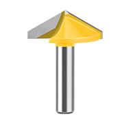 8mm Shank V Flute End Mill Router Bit Fit for Woodworking Detailed Wood Carving with 60 90 120 150 Degree Angles Engraving Cutter