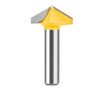 8mm Shank V Flute End Mill Router Bit Fit for Woodworking Detailed Wood Carving with 60 90 120 150 Degree Angles Engraving Cutter
