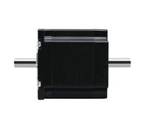 8mm Single Dual Shaft 57HS56 Nema23 3A 1.2Nm 180Oz-in Stepping Stepper Motor for CNC Engraving Milling Machine 3D Printer(Dual Shaft)