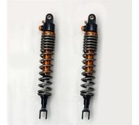 8mm Spring 360mm 370mm 380mm Motorcycle Air Shocks Absorbers For ATV Replacement