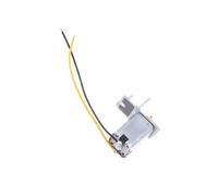 8mm Square Motor, 6 Pole Rotor Electric Motor with Gold-Plated Brushes for DIY Experiments, Compact Metal Mini Motor Silver