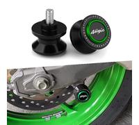 8MM Swingarm Spools Fit For Kawasaki Ninja 400 650 1000SX ZX-6R ZX-10R ZX-25R 2023 2024 2025 Rear Frame Stand NINJA 400 650 Swingarm Spools Frame Sliders ZX6R Accessory ZX10R Accessories GN