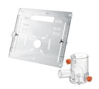 8mm Thick Acrylic Cutting Bottom Plate for 45/90° Gong Machine, Inverted Board for Circular Saw Guide Rail, Transparent Woodworking Base Plate (Size A: 31x27cm) A