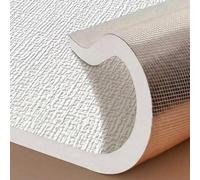 8mm Thick Self Adhesive Wallpaper, Furniture Wrapping Film Wall Covering,3D Wall Panels Thermal Insulation,Acoustic Panel and Waterproof for Bedroom and Living Room,White,500x50x0.8cm