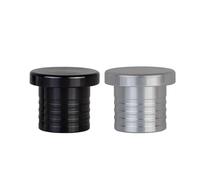 8mm to 38mm Alloy Aluminium Dump Blow Off Valve Bov Plug Silicone Hose Blanking(18mm Silver)
