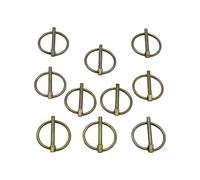 8MM Tractor Lynch Pins x10 (Linchpin Lynchpin Trailer Fastener)