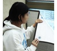 8mm Window Insulation Film with User Friendly Suction Cups for Easy Setup and Reuse (110*100cm )