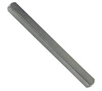 8mm Windows UPVC and Door Handle Spindle Plain Bar 50mm to 150mm Solid Steel Silver Metal Spindles (8mm x 60mm)