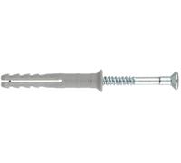 8mm x 120mm N-S Nylon Hammerfix Screws, 50 Pack - FISCHER FIXINGS