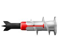 8mm x 44mm Duoblade Plasterboard Wall Fixings, 40 Pack - 545677