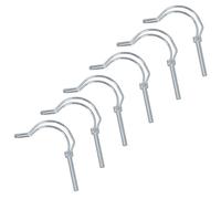 8mm x 60mm Pipe Pin Linch Lynch Pins Fastener Retaining Clip Trailer Tractor 6pc