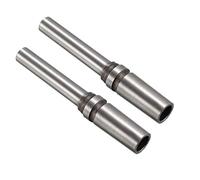 8mm x 75mm Hollow Paper Drill Bit for Cone Shank Punch - Pack of 2