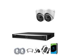 8MP HIKVISION 4K NVR CCTV PoE System Color 24/7 2-Way Audio IP UKVISION Camera