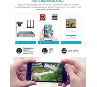 8MP HIKVISION CCTV 8MP 4K NVR 5MP COLORVU IP POE OUTDOOR AUDIO CAMERA SYSTEM KIT