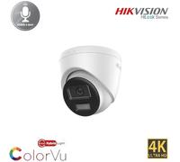 8MP HiLook by Hikvision IP CCTV Camera POE | ColorVu 2-Way Audio Hybrid Light