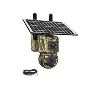 8MP Trail WIFI Camera Dual Lens Outdoor, Solar Powered Camera With 360° Pan Tilt, 4K Night Vision, Smart Motion Activated(WIFI)