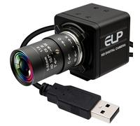 8MP USB Camera Manual Zoom 4K Webcam 5-50mm Variable Focus PC Camera for Computer Mini UVC USB2.0 Web Camera IMX317 Varifocal USB with Camera Industrial Video Close-up Camera for Laptop Android Mac