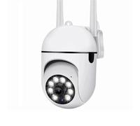 8MP Wifi Surveillance Camera Wireless Security PTZ IP Camera Color Night Vision AI Human Tracking CCTV Camera 4X Digital Zoom(Camera add 128G)