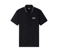 Ea7 Emporio Armani 8npf16_pjvuz Short Sleeve Polo Black L Men