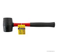 8oz, 16oz, 32oz Solid Rubber Mallet Hammer with Soft Grip for Slabs, Bricklaying, DIY Jobs, Tent Pegs,Camping Paving Racking Laying Tiles Construction (16oz)