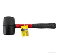 8oz, 16oz, 32oz Solid Rubber Mallet Hammer with Soft Grip for Slabs, Bricklaying, DIY Jobs, Tent Pegs,Camping Paving Racking Laying Tiles Construction (32oz)
