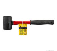 8oz, 16oz, 32oz Solid Rubber Mallet Hammer with Soft Grip for Slabs, Bricklaying, DIY Jobs, Tent Pegs,Camping Paving Racking Laying Tiles Construction (8oz)