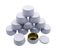 8oz Candle with Lids,12 Pack Candle Jars for Candle Making,Candle Containers Empty Candle Tin Holiday Candles Travel Tin Candle Jars Arts Crafts Storage Gifts White