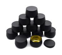 8oz Candle with Lids,12 Pack Candle Jars for Candle Making,Candle Containers Empty Candle Tin Holiday Candles Travel Tin Candle Jars Arts Crafts Storage Gifts Black