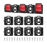 8Pack Battery Holder Compatible with Parkside 20V and Einhell 18V Batteries | for PXC 2.0Ah | PXC 2.5Ah | PXC 3.0 Ah | PXC 4.0Ah | PXC 5.2Ah Power Tool Batteries Storage & Organisation