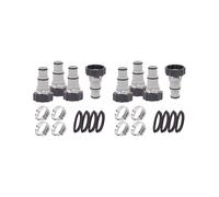 8Pack Pool Hose Adapter,Type A Pool Hose Connector for 1.5/1.25 Inch Vacuum Hose Adapters, Threaded Connection