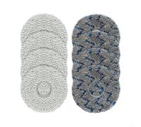 8pack Replacement Mop Cloth for Ecovacs for Deebot for T20 for Omni / T20e for Omni Robot Vacuum Cleaner Parts Microfiber Cloths Kit