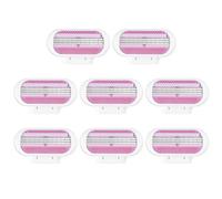 8Pack Replacement Razor Blades for Gillette Venus ComfortGlide Extra Smooth | 3 Layer Blade & Pivoting Head Washable Easy to Replace Glide for Body & Sensitive Skin for Beach Party Summer Pink