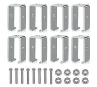 8Pack Strut Channel Trolley Track Hanger Bracket for UNISTRUT P1834-EG 1-5/8 Intermediate Support Hange Bracket for All 1-5/8" Channel Trolley Track