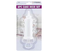 8PC Cake Decorating Icing Piping Cream Syringe Tube Tips NOZZLES Set Baking New