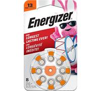 8PC Energizer 13 AZ13DP-8 1.4Vcc Zinc Air Hearing Aid Battery