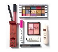 8Pc Full Face Make Up Gift Set - 8 Full Size Products for Eyes, Face & Lips - Value Set Perfect for Make Up Lovers - Vegan and Cruelty Free