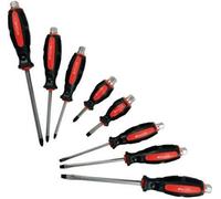 8Pc Go Through Screwdriver Tool Set Thru Diy 38-150mm Impact Cap Hammer Magnetic