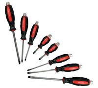 8PC GO Through Screwdriver Tool Set Thru DIY 38-150MM Impact Cap Hammer Magnetic