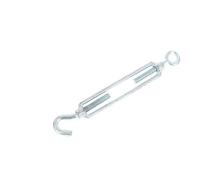 8Pc M6 M8 M10 M12 M14 Stainless Steel Adjust Chain Rigging Hooks Eye Turnbuckle Wire Rope Tension Device Line for Cable, Garden, Fence(Size 2)