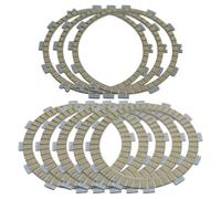 8Pc Motorcycle Friction Clutch Disc Plates Compatible With Honda CRF1000 | Fits CRF1000A, CRF1000L Africatwin 2016-2017, And CRF1000DL 2017