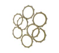 8PC Motorcycle Friction Clutch Disc Plates Compatible With Honda NT650 | Fits Hawk GT, VT750, VT750C, CTX700, CTX700N, NC700S, NC700X, And NC750S