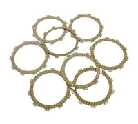 8PC Motorcycle Friction Clutch Disc Plates Compatible With Honda VT750 | Fits VT750C, NT650 Hawk GT 650, CTX700, CTX700N, NC700S, NC700X, And NC750S