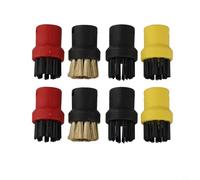 8pc Nylon and Steel Wire Brush Nozzle Set for Karcher SC1-SC7
