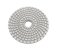 8pcs 100mm Flexible Wet Polishing Pads Granite Marble Terrazzo Sanding Discs Abrasive Tool 4inch Grit 50-buff(8pcs white buff)