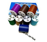 (8pcs*130yd) Kalavarma Rod Wrapping Colorfast Thread 8 Color Size D Every Spool 130yd,