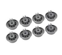 8PCS 165314 Dishwasher Wheels Lower Rack, Plastic Dishwasher Lower Rack Wheel Replacement Parts Accessories