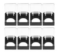 8pcs 16mm Plastic Button Cover Protector for Washer and Dishwasher | Set, Anti-touch Guard, Dustproof Shield, for Home Appliances and Safety