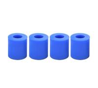 8pcs 18mm Silicone Solid Spacer for 3D Printer Hot Bed Leveling - Vibration Dampening Platform Leveler(Blue)