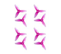 8pcs 2023 2x2.3x3 2 Inch 3-Blade Propeller 3 Holes 1.5mm Center Hole Diameter For RC FPV Racing Freestyle Drones DIY(8Pcs 2023 Pink 1.5mm)